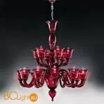 Люстра Voltolina Laguna 12+6L Rosso