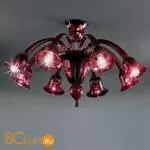 Люстра Voltolina Laguna plaf. 8L Rosso