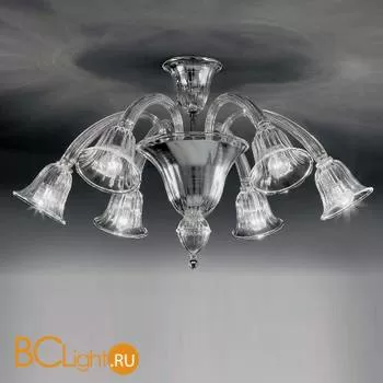 Люстра Voltolina Laguna plaf. 6L CRISTALLO