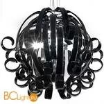 Подвесной светильник Voltolina Medusa 4L NERO cromo