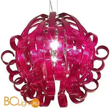 Подвесной светильник Voltolina Medusa 4L ROSSO cromo