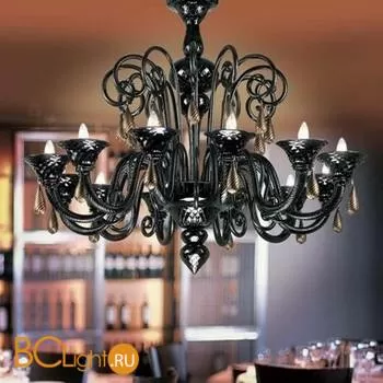Люстра Voltolina Venice Nuvola 12L Nero Oro