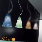 Подвесной светильник Voltolina Sospensione Onda 16 Verde