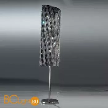 Торшер Voltolina Piantana Rainbow ovale cristallo-nero