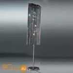 Торшер Voltolina Piantana Rainbow ovale cristallo-nero