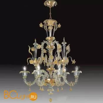 Люстра Voltolina Venice Rezzonico 6L ORO