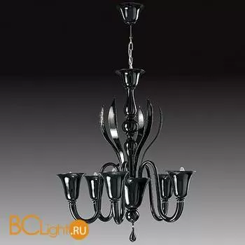 Люстра Voltolina Venice Rialto 5L Nero