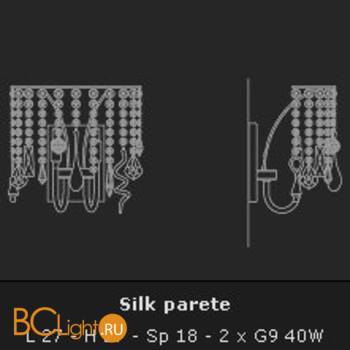 Бра Voltolina App. Silk colore - Схема