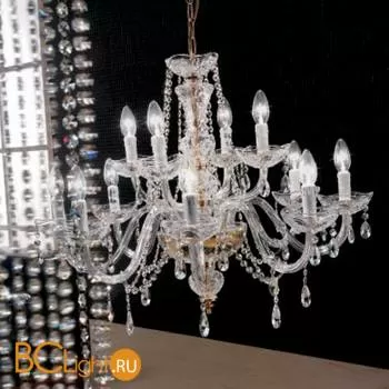 Люстра Voltolina SIVIGLIA 8+4L ottone