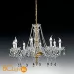 Люстра Voltolina SIVIGLIA 8L ottone