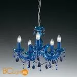 Люстра Voltolina Vienna 5L Cromo Blu - Фото 0