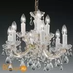 Люстра Voltolina Vienna 6+3L ottone CRISTALLO