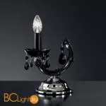 Настольная лампа Voltolina Lumetto Vienna 1L Cromo Nero