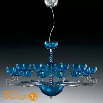 Люстра Voltolina ZODIACO Gemini 12L azzuro