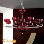 Люстра Voltolina ZODIACO Gemini 8L rosso