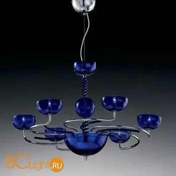 Люстра Voltolina ZODIACO Virgo 6L blu