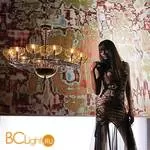 Люстра Voltolina ZODIACO Virgo 12L ambra