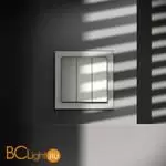 Выключатель встраиваемый VOLTUM S70 трехклавишный 10А, (сталь) VLS030105 - Фото 2