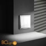 Выключатель встраиваемый VOLTUM S70 трехклавишный 10А, (белый глянцевый) VLS030101 - Фото 4