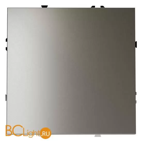 Выключатель встраиваемый VOLTUM S70 одноклавишный 10А, (шелк) VLS010104