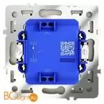 Выключатель встраиваемый VOLTUM S70 одноклавишный 10А, (шелк) VLS010104 - Фото 2