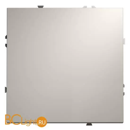 Выключатель встраиваемый VOLTUM S70 одноклавишный 10А, (кашемир) VLS010103