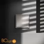 Выключатель встраиваемый VOLTUM S70 одноклавишный 10А, (кашемир) VLS010103 - Фото 3