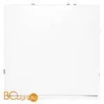 Выключатель встраиваемый VOLTUM S70 одноклавишный с подсветкой 10А, (белый матовый) VLS010202