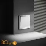 Выключатель встраиваемый VOLTUM S70 одноклавишный с подсветкой 10А, (белый матовый) VLS010202 - Фото 2