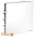 Выключатель встраиваемый VOLTUM S70 одноклавишный с подсветкой 10А, (белый матовый) VLS010202 - Фото 3