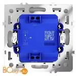 Выключатель встраиваемый VOLTUM S70 одноклавишный с подсветкой 10А, (белый матовый) VLS010202 - Фото 4