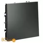 Выключатель встраиваемый VOLTUM S70 одноклавишный 10А, (титан) VLS010106 - Фото 1