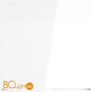 Выключатель встраиваемый VOLTUM S70 одноклавишный с подсветкой 10А, (белый глянцевый) VLS010201 - Фото 1