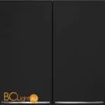 Выключатель встраиваемый VOLTUM S70 двухклавишный с подсветкой 10А, (графит) VLS020207 - Фото 0