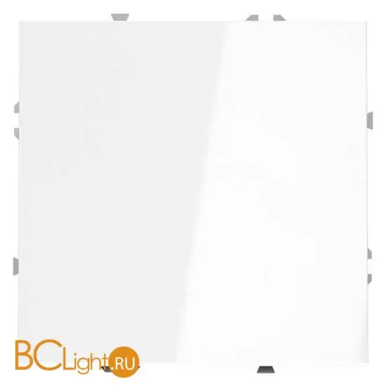 Выключатель встраиваемый VOLTUM S70 одноклавишный 10А, (белый глянцевый) VLS010101