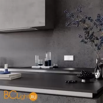 Выключатель встраиваемый VOLTUM S70 одноклавишный 10А, (белый глянцевый) VLS010101 - Фото 5