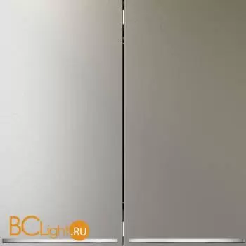 Выключатель встраиваемый VOLTUM S70 двухклавишный с подсветкой 10А, (шелк) VLS020204 - Фото 0