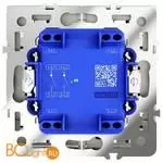 Выключатель встраиваемый VOLTUM S70 двухклавишный с подсветкой 10А, (шелк) VLS020204 - Фото 2