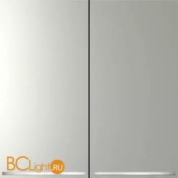 Выключатель встраиваемый VOLTUM S70 двухклавишный с подсветкой 10А, (сталь) VLS020205 - Фото 0