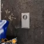 Выключатель встраиваемый VOLTUM S70 двухклавишный с подсветкой 10А, (сталь) VLS020205 - Фото 5