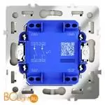 Выключатель встраиваемый VOLTUM S70 двухклавишный 10А, (сталь) VLS020105 - Фото 2