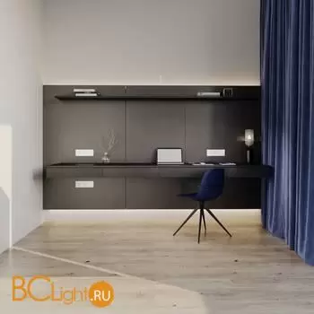 Выключатель встраиваемый VOLTUM S70 двухклавишный с подсветкой 10А, (белый глянцевый) VLS020201 - Фото 5