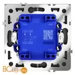 Выключатель встраиваемый VOLTUM S70 двухклавишный 10А, (титан) VLS020106 - Фото 2