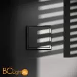 Выключатель встраиваемый VOLTUM S70 двухклавишный 10А, (титан) VLS020106 - Фото 3