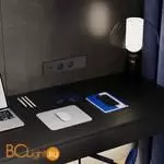 Выключатель встраиваемый VOLTUM S70 двухклавишный 10А, (черный матовый) VLS020108 - Фото 5