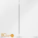 Выключатель встраиваемый VOLTUM S70 двухклавишный с подсветкой 10А, (белый матовый) VLS020202 - Фото 1