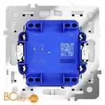 Выключатель встраиваемый VOLTUM S70 двухклавишный с подсветкой 10А, (белый матовый) VLS020202 - Фото 3