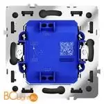 Выключатель с самовозвратом встраиваемый VOLTUM S70 одноклавишный 10А, (черный матовый) VLS010608 - Фото 2