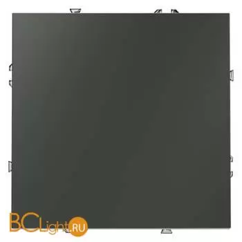 Выключатель с самовозвратом встраиваемый VOLTUM S70 одноклавишный 10А, (титан) VLS010606