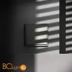 Выключатель с самовозвратом встраиваемый VOLTUM S70 одноклавишный 10А, (титан) VLS010606 - Фото 3